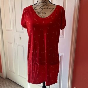 Women's Valentine Night Shirt